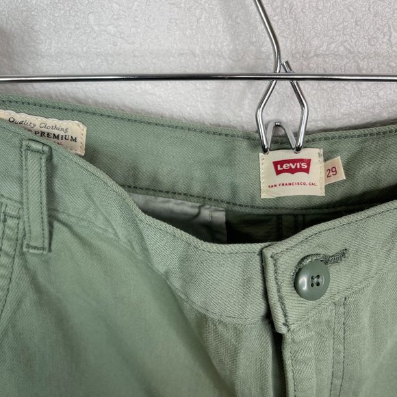 NEW Women's Levi's Loose Cargo Pant Sea Spray Size 29x26 366930007 - Picture 6 of 7